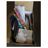 Christmas wrap & boxes