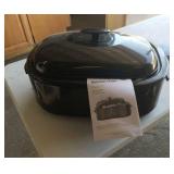 GE electric roaster & misc kitchen items