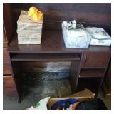 Desk & contents