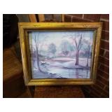 Painting, oil on canvas by Eloise  Bureker