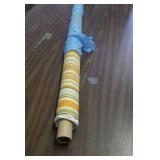 Small roll of upholstery fabric