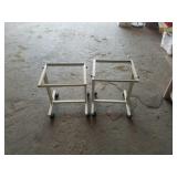 2 rolling file racks