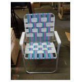 Vintage aluminum lawn chair