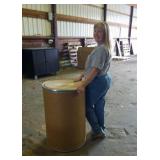 Barrel storage container