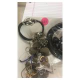 Assorted costume jewelry