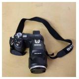 Sony 35 mm camera & bag