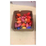 Vintage Christmas light bulbs