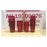 32 and 16 oz restaurant tumblers. 4 each.