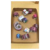 Assorted slap bracelets approximately 50 pieces