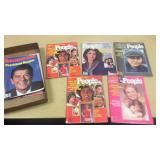 Vintage people and Newsweek magazines 9 in lot