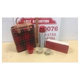 Vintage Thermos brand picnic set