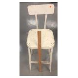 Metal shop stool