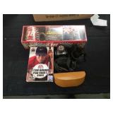 Coca Cola mugs, Tiger Woods game, light, etc