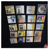 20 vintage Rhino mini discs