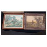 Pair of vintage prints