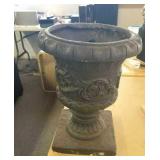 15 inch resin urn - fountain.