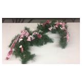 Victorian garland with lights