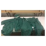 Strains xl dry suit, leather fanny pack