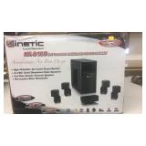 Kinetic loud speaker surround sound system - new