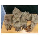 Werewolf paws- front & back