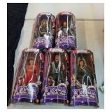 5 Xena Warrior Princess 12" figurines