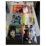 6 Monsters  of film books & guides