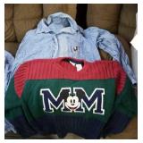 Mickey Mouse denim shirt & sweater
