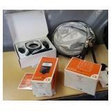 Sony Camera accessories: flash, ac adapter,