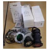 6 Multispectral  stage lights