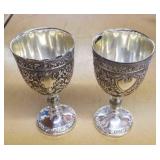 2 Medieval-style chalices