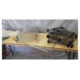 Wire shelving, 2 heavy duty units