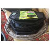 12 1 & 2 gallon grow pots, a few new w/ tags