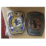 Salem MA police & bike police patches