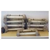 8 Vintage operating room lights