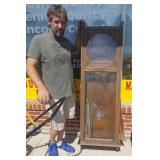 Antique 5 foot clock case
