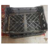 2 heavy duty plastic trays