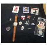 Bugs Bunny watch, movie & TV  pins, etc
