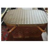 Vintage picnic basket