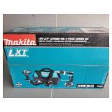Makita 18v Lxt Lithium Ion 2pc Combo Kit Impact