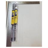 2 Irwin 1/2 Ship Auger Bit 3/8"