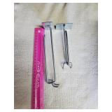 2 sizes peg hooks 9 of bigger 6 of smaller