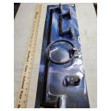 4PC Rubbed Bronze Bath Set