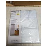 Frosted Vinyl shower curtain snap on 70"x72