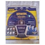 Irwin 12" 80T Ultra smooth cross cutting saw blade