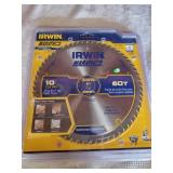 Irwin 10" 60T Trim/ Finish saw blade