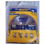 Irwin 10" 60T construction series saw blade