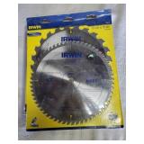 Irwin double pack saw blades 10" 24T 10" 60T