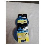 2 pc Norton Blue Fire 4 1/2" x5/8" grinder wheel