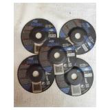 5 Metal Cut Off Wheels 4"x.045x5/8