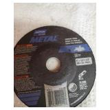 1 Metal Grinding Wheel 4"x 1/4 x5/8"